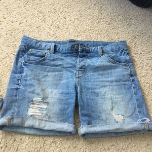 Mossimo boyfriend denim shorts